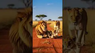 Lioness SLAPS Lion for Hitting Cub 😱 | Wild Animal Moment