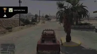 Grand Theft Auto V - Solid Gold, Baby! Trophy 🏆