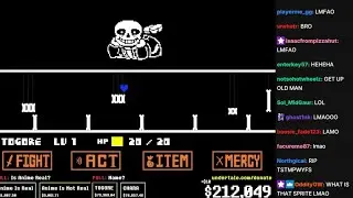 Undertale 10th Anniversary Stream - Day 2 (With Chat)