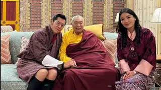 His Majesty The King and Her Majesty The Queen of Bhutan 🇧🇹🙏 🇹🇭