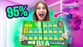 QUASE COMPLETANDO O ALBUM DOURADO DA COPA - BIANKA