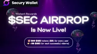 CARA GARAP AIRDROP SECURY WALLET || INSTAN REWARD 300$SEC || LISTING Q1 2026