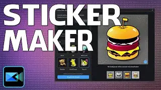 Провал бета-версии AI Sticker Maker | PowerDirector