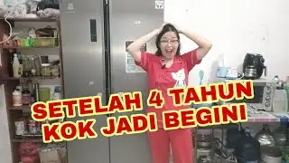 KULKAS GEA SIDE BY SIDE G2D 563 SETELAH 4 TAHUN PEMAKAIAN