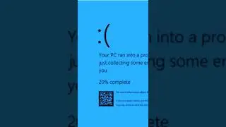 Windows 10 Blue Screen Effects #shorts
