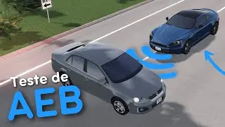 Testando o AEB em 10 carros diferentes no Greenville Roblox