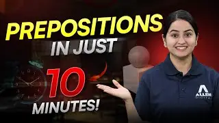 Preposition in 10 Minutes | Class 10th English Grammer | ALLEN Online
