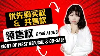领售权（Drag-Along）与共售权（Co-Sale）初创公司退出方案创始人与投资人无法达成一致怎么办？｜Term Sheet风险投资条款投资意向书