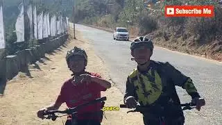 COME LETS EXPLORE BHUTAN'S TRAIL WITH JR CHAMPS | MTB VLOGS ❤️🤩 #contentcreator