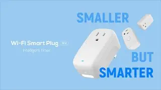 BroadLink New SP4 Wi-Fi Smart Plug - Smaller but Smarter with NoAPP Setup, Voice Control and Timers