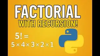 10.Recursive Factorial in Python 🌀 | Python Recursion Explained!