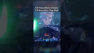 C0 Nevillette C0 Escoffier Freeze Top Half Spiral Abyss