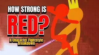 How Strong Is Red- Character Fight-Style Breakdown! (Animation vs Minecraft/Animator vs Animation)