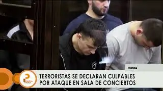 Responsables del ataque en sala de conciertos de Crocus City Hall en Rusia se declaran culpables