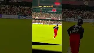 #Virat Kohli run throw out #in ground #viral#shorts#on #youtub