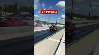 Camaro vs Mustang🔥149mph🔥1/8th mile Drag racing