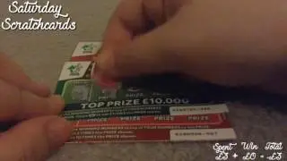 5x cash + 10x cash Saturday scratch cards