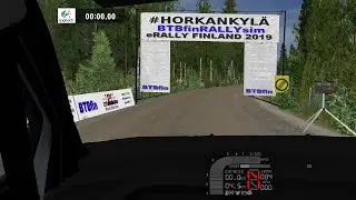 NRF 2020 Virtual SS05 HORKANKYLA SPRINT 4km WRC 2019-08-08 WIP Richard Burns Rally by BTBfin