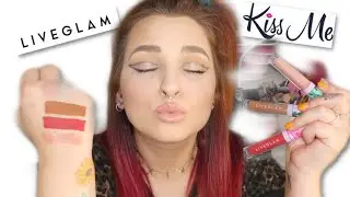June KissMe Lipsticks Review | LiveGlam Monthly Liquid Lipstick Review | Cerise1307 |
