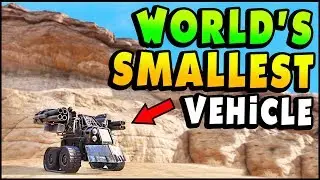 Crossout - WORLD'S SMALLEST VEHICLE! So Funny (Crossout Gameplay & My One Punch Build)