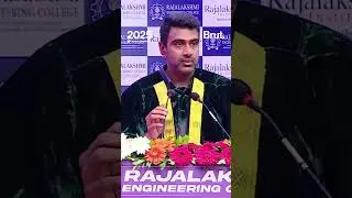 At the convocation ceremony of a college in Chennai, R Ashwin found few takers for Hindi.
