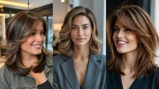 Top Trending Mid Length Hair Cuts Idea's For Professional Women's 