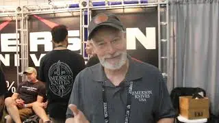 EMERSON Hard knives and smooth whiskey. At Blade Show 2023