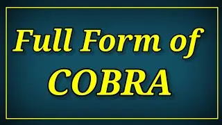 Full Form of COBRA | What Does COBRA Stand For?