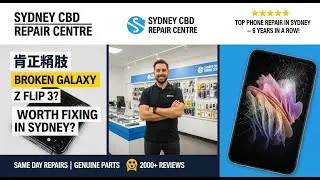 Broken Galaxy Z Flip 3 Screen &ndash; Is It Worth Fixing in Sydney?