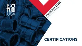2019 11 11 IsoTubi USA Certifications