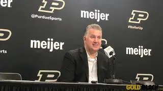 Post-Illinois: Purdue coach Matt Painter