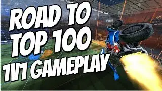 NEW CONTROLLER FEELS INSANE | 1v1 Road to Top 100 (Rocket League Gameplay)