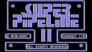 Super Pipeline II Review for the Commodore 64 by John Gage