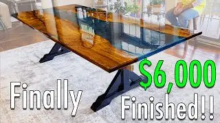 Delivering a $6,000 Epoxy River Dining Table
