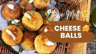 Crispy Cheese Balls 🧀🔥 | Perfect Melt Inside | Easy Snack Recipe