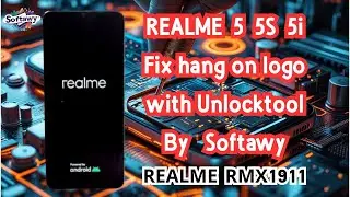 Realme 5 Hang On Logo Solve UnlockTool Free Rmx1911 Fix UnlockTool No Flash❌