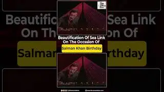 Beautification Of Sea Link On The Occssion Of Salman Khan Birthday