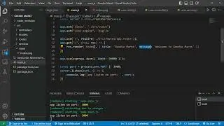 Integrating pug  -  Making our app fullstack