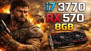 Mad Max Gameplay on RX 570 🔥 | Ultra Graphics 60FPS | i7-3770 PC Gameplay