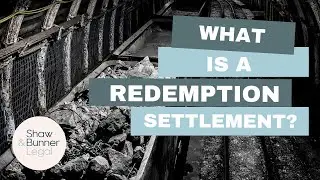 What is a Redemption Settlement in the coal mining workers compensation scheme?