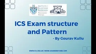 ICS Exam Structure and Pattern | Sea and Beyond