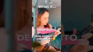Is it just me or it works pretty nice? #despacito #mandolin #mandolincover #ukulele #music #acoustic