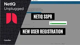 NetIQ Self Service Password Reset (SSPR): New User Registration