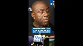 Magic Johnson takes a dig at Dan Snyder