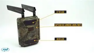 La cam&eacute;ra de chasse PNI Hunting 400C 4G, LTE