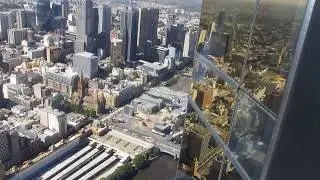 Melbourne city  View from  Eureka Towers