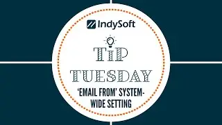 Email From System Wide Setting