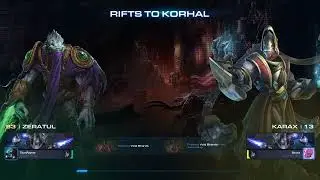 ⚔️ Starcraft 2 Co-op | Rifts to Korhal Brutal Difficulty | Zeratul POV 🔮🔥