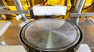 automatic milk powder filling canning line tested &demo for KSA customer