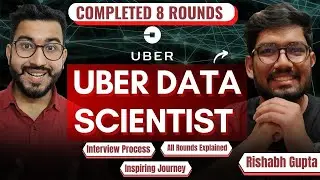 Процесс собеседования специалиста по анализу данных в Uber🔥 | Подробности😲 | Ришаб Гупта | Специалист по анализу данных в Uber